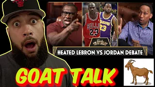 NBA Enthusiast REACTS to Shannon Sharpe & Stephen A. Smith FIRST Jordan VS Lebron Debate!