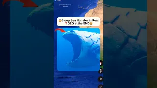 🤯I Found BLOOP SEA MONSTER WTF?! 📍WATCH the till END😰 #shorts #findmysterioussecrets