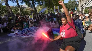 Italie : une manifestation pour dénoncer le meurtre d'Alika Ogorchukwu