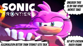 Sonic Frontiers Horrible Take Egg Dragoon better than Titans Let's Talk SEGA NEWS