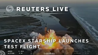 LIVE: SpaceX Starship test flight