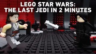 Star Wars: The Last Jedi Two-Minute Recap - LEGO Star Wars - Movie Recap