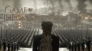 الحرب الكبري والاخيره ونهاية عالم الزومبي | ملخص مسلسل game of thrones الموسم الثامن والاخير