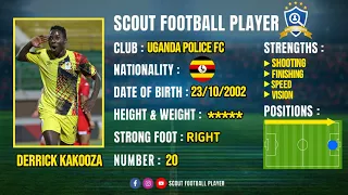 DERRICK KAKOOZA 🔵 STRIKER 🔵 UGANDA U-20 🔵 2020/2021
