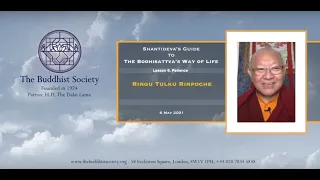 Shantideva's Guide to the Bodhisattva's Way of Life by Ringu Tulku Rinpoche - Lesson 6. Patience