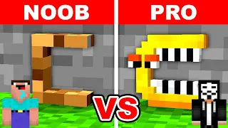 NOOB vs PRO: TINY ALPHABET LORE Build Challenge!