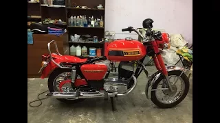 Yezdi/Jawa Motorcycle painting in Bangalore - Factory/Custom Restoration/Performance and parts.