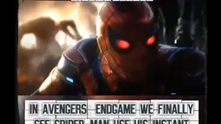 Spiderman uses INSTANT KILL MODE in AVENGERS ENDGAME