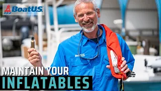 Inflatable Life Jackets: Annual Maintenance | BoatUS