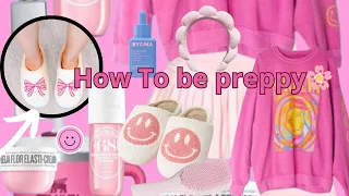 How To become preppy|preppy edition 💮|Tips And Another essentials🩷#preppy