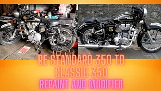 Royal Enfield Standard 350 To Classic 350