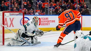 McDavid torches Sharks for amazing goal