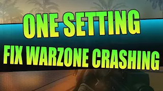 One Setting To Fix Warzone 3 Crashing & Not Launching On PC