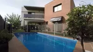 Modern two storey villa with secured private pool, very nice terrace close to beach