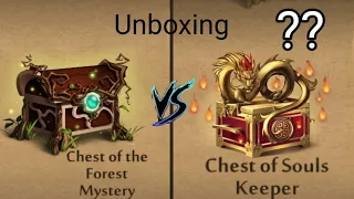 Shadow Fight 2 - Underworld || Unboxing Chest of Forest Mystery/ Chest of Soul of Keeper