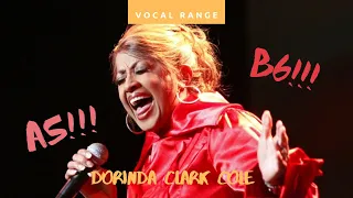 Dorinda Clark Cole's FULL Vocal Range