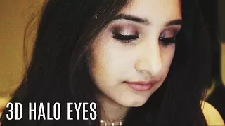 Halo 3D Eye Makeup Tutorial | Meher Kalwani