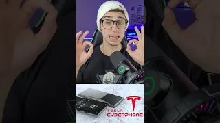 Novo Celular da TESLA CYBERPHONE!!! #shorts #tesla