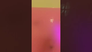 Glow stick bath