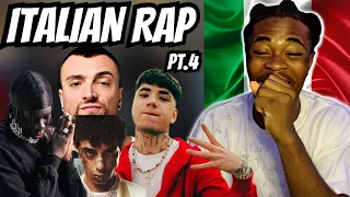 REACTING TO ITALIAN RAP (BIG P, DYLAN, SHIVA, GUE) PT.4 || (ITALIAN RAP)