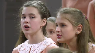 Avrora Children's choir. Детский хор "Аврора", 2018. М. Глинка Попутная песня