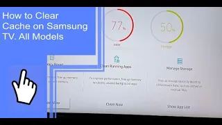 How to Clear Cache on Samsung TV. All Models