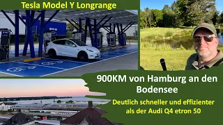 Mit dem Tesla Model Y 900km von Hamburg an den Bodensee - Ich bin begeistert! Generation - E