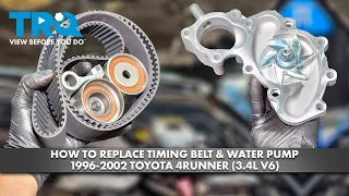 Timing Belt & Water Pump 1996-2002 Toyota 4Runner (3.4L 5VZ-FE)