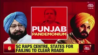 Punjab Congress Pandemonium: Amarinder Singh Meets Ajit Doval, Sidhu To Meet CM Channi & More