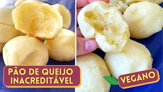 O Melhor PÃO DE QUEIJO VEGANO - Fácil e barato!!