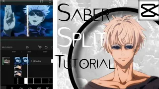 saber split effect tutorial in capcut