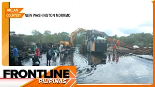 Lagatik River sa New Washington, Aklan, apektado ng oil spill | Frontline Pilipinas