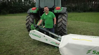 How to set up SaMASZ Samba 240 disc mower?