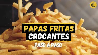 PAPAS FRITAS CROCANTES: ¿cuál es el truco para que te queden perfectas? 🍟