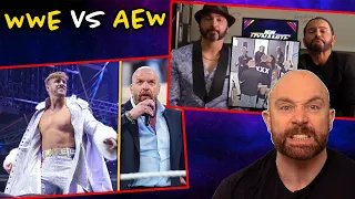 Have The WWE vs AEW Insults Gone Too Far?