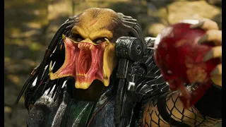 SCAR PREDATOR NEW FACE UNMASKED ON PREDATOR: HUNTING GROUNDS