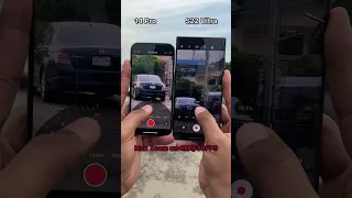 iPhone 14 Pro vs Samsung S22 Ultra 4K 30FPS video Zoom