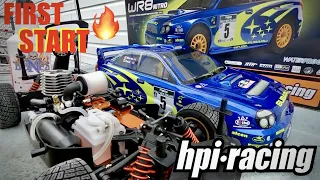 New HPI Nitro WR8 Break In & First Run - Nitro Made Easy and Fun - Real Test & Review