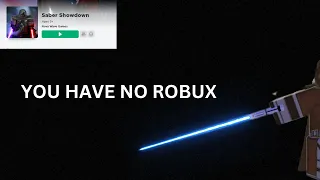 What your Roblox Saber Showdown lightsaber SAYS ABOUT YOU