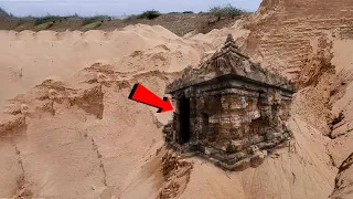 SECRET TEMPLE HIDDEN IN SAND DUNE! WHAT IS INSIDE ? Nageshwara Gudi, Nellore| Praveen Mohan