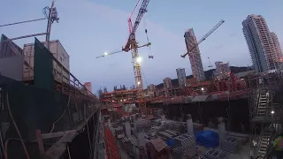 CraneVistas Tower Crane Time Lapse Diary March 16th 2021