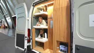 CAMPERVAN FÜR FAMILIEN 😀 Design Wohnmobil Kastenwagen für 5 Personen! Kabe Affinity FIVE 2024.