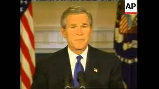 GNS President Bush's address on arrest of Saddam