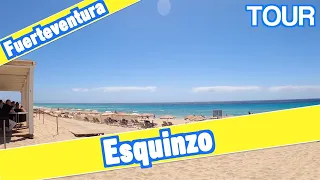 Esquinzo beach Fuerteventura walking tour