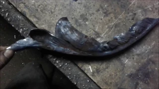 Forging a leaf  of Acanth (small)
