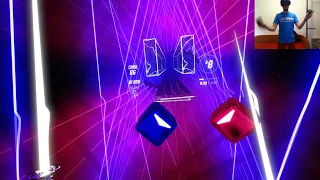 BEAT SABER // Never Be Lonely - Gigi D'Agostino, VIZE, Emotik! at RIFT S CZ