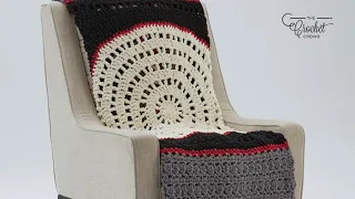 Crochet Circle to Square to Rectangle Blanket | EASY | The Crochet Crowd