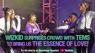 WIZKID Brings TEMS for BEST SONG IN THE WORLD Crowd Goes ABSOLUTELY INSANE @ Broccoli City Fest 2022
