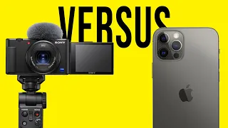 SONY ZV1 VS IPHONE 12 || WHICH IS BEST FOR CREATORS?