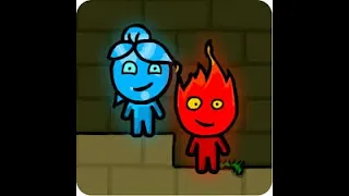 28s ~ Fireboy and Watergirl 1, level 1, 100% 2P